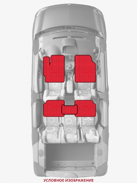 ЭВА коврики «Queen Lux» стандарт для Audi TT (3G)