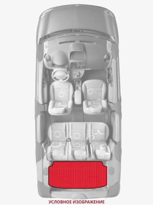 ЭВА коврики «Queen Lux» багажник для Nissan Armada